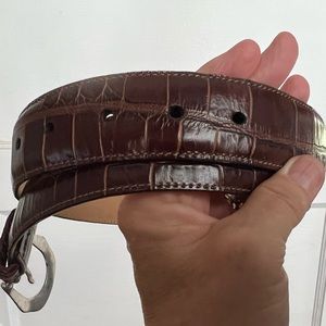 Brighton Croc Belt
